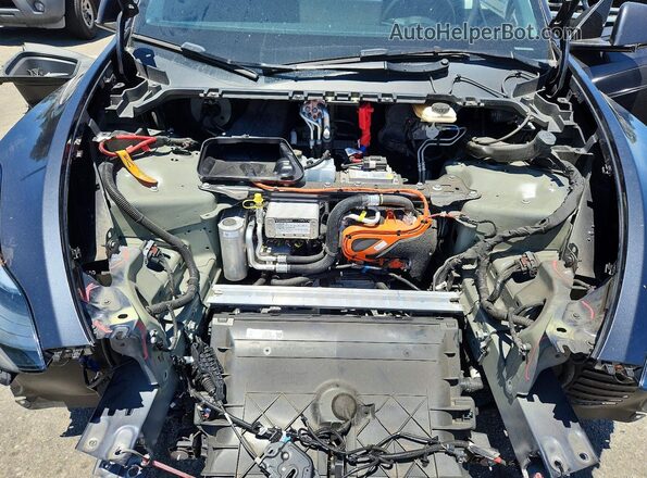 7SAYGDEE0RA234969 2024 TESLA MODEL Угольный Вид подкапотного пространства