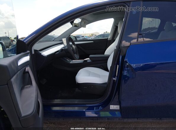 7SAYGDEE0RA251903 2024 TESLA MODEL Y Blue Սալոնի դիմացի տեսք