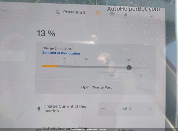 7SAYGDEE0RA251903 2024 TESLA MODEL Y Blue 