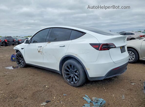 7SAYGDEE0RA257734 2024 TESLA MODEL Белый Задняя левая четверть