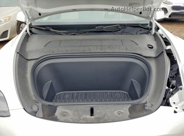 7SAYGDEE0RA257734 2024 TESLA MODEL Белый Вид задней части салона