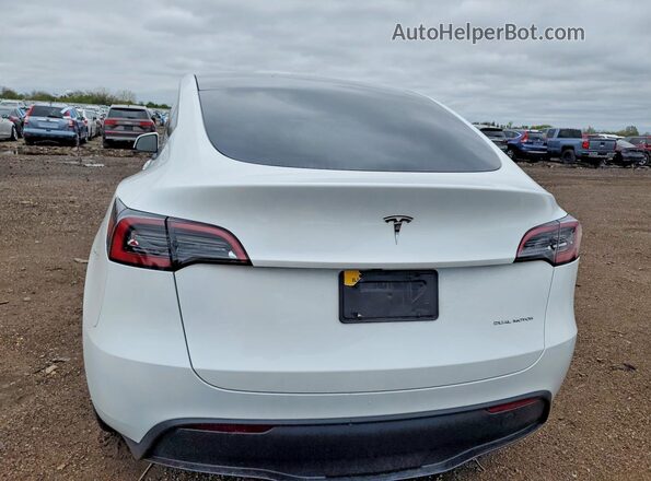 7SAYGDEE0RA257734 2024 TESLA MODEL Белый Вид сзади