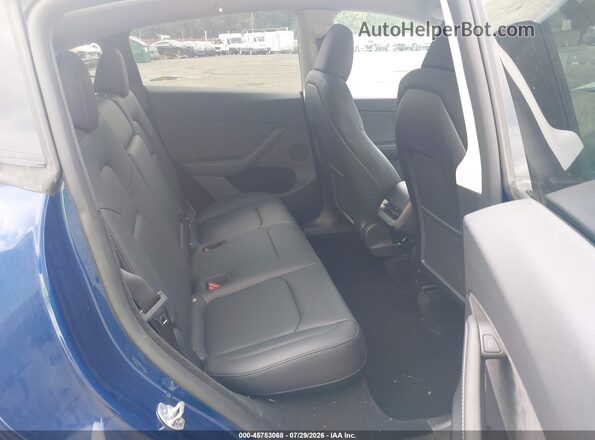 7SAYGDEE0RA305457 2024 TESLA MODEL Y Dark Blue VIN կոդի պիտակի տեսք