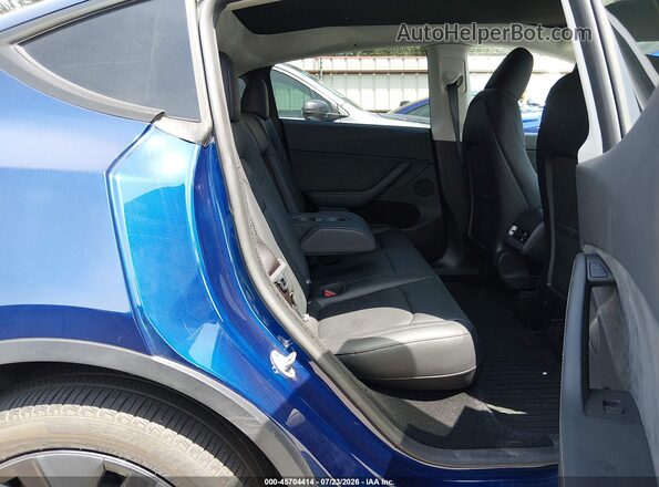 7SAYGDEE0RA313168 2024 TESLA MODEL Y Синий Вид наклейки с VIN-кодом