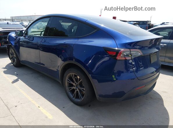 7SAYGDEE0RA313168 2024 TESLA MODEL Y Синий Задняя левая четверть