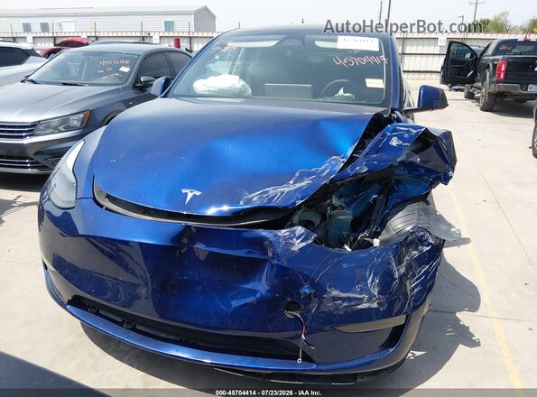 7SAYGDEE0RA313168 2024 TESLA MODEL Y Синий Вид спереди