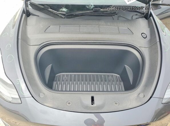 7SAYGDEE0RF024973 2024 TESLA MODEL Gray უკანა სალონის ხედი
