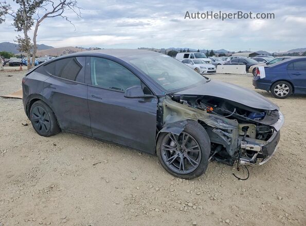 7SAYGDEE0RF158429 2024 TESLA MODEL Gray Передня права чверть