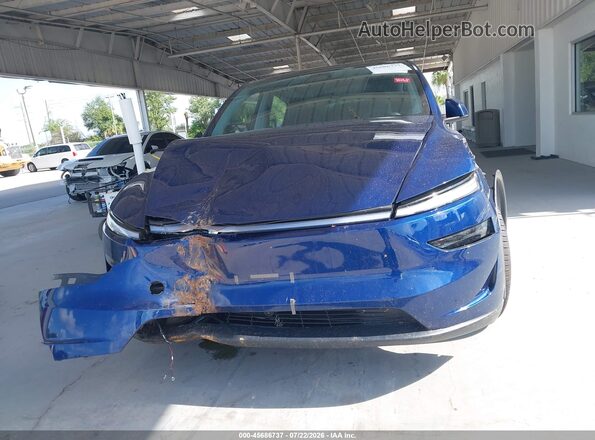 7SAYGDEE0TA464311 2026 TESLA MODEL Y Blue წინა პანელის ხედი