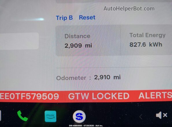 7SAYGDEE0TF579509 2026 TESLA MODEL Y Gray Rear seats view