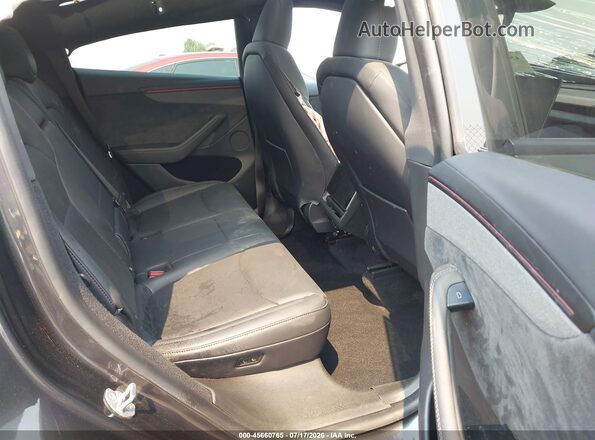 7SAYGDEE0TF580109 2026 TESLA MODEL Y Gray VIN sticker view