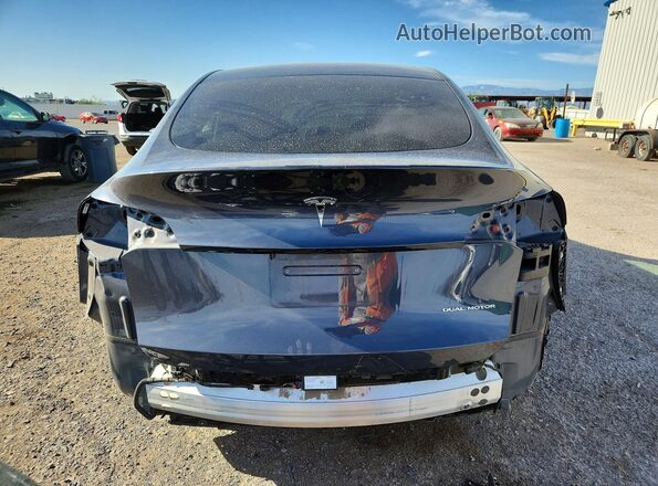 7SAYGDEE1NA018008 2022 TESLA MODEL Charcoal Հետևի տեսք