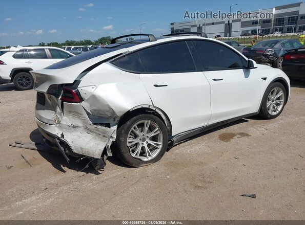7SAYGDEE1NF407833 2022 TESLA MODEL Y Белый Задняя правая четверть
