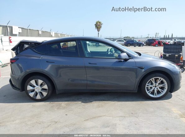 7SAYGDEE1PA024149 2023 TESLA MODEL Y Серый Вид задней части салона