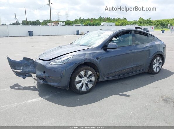 7SAYGDEE1PA038858 2023 TESLA MODEL Y Серый Передняя левая четверть