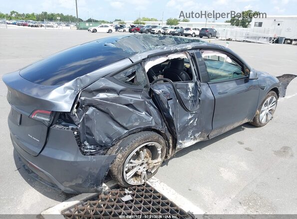 7SAYGDEE1PA038858 2023 TESLA MODEL Y Серый Вид спереди