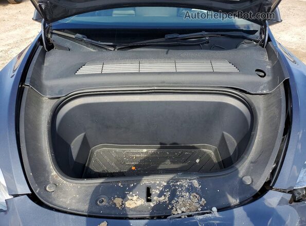 7SAYGDEE1PA094492 2023 TESLA MODEL Gray Вид підкапотного простору