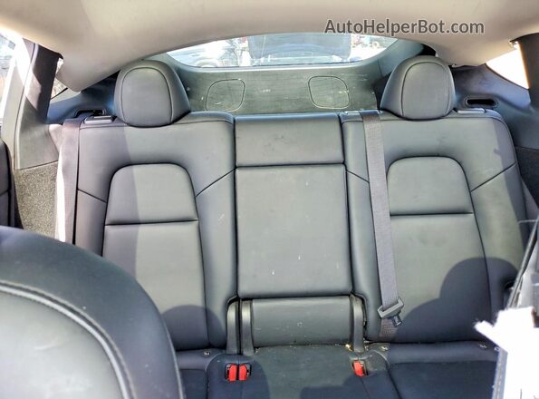 7SAYGDEE1PA094492 2023 TESLA MODEL Gray Вид задніх сидінь