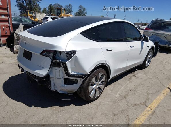 7SAYGDEE1PA094752 2023 TESLA MODEL Y Белый Задняя правая четверть