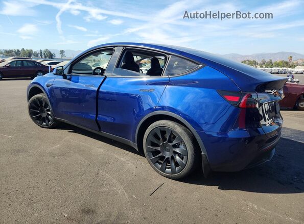 7SAYGDEE1PA124414 2023 TESLA MODEL Blue Հետևի ձախ
