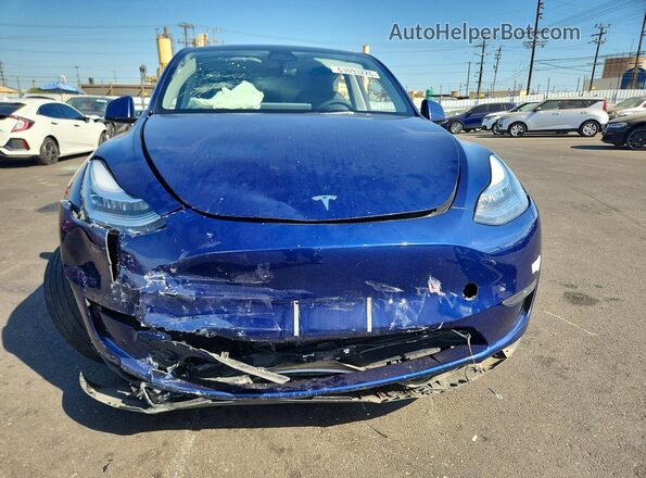 7SAYGDEE1PA124414 2023 TESLA MODEL Blue Դիմացի տեսք