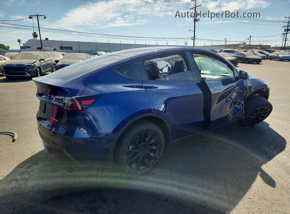 7SAYGDEE1PA124414 2023 TESLA MODEL Blue Հետևի աջ