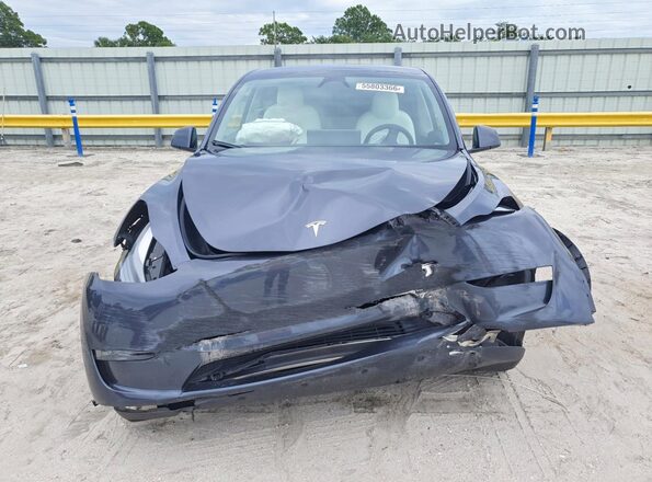 7SAYGDEE1PA195340 2023 TESLA MODEL Blue Вид спереду