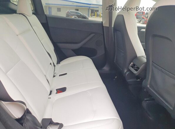 7SAYGDEE1PA195340 2023 TESLA MODEL Blue Вид задніх сидінь