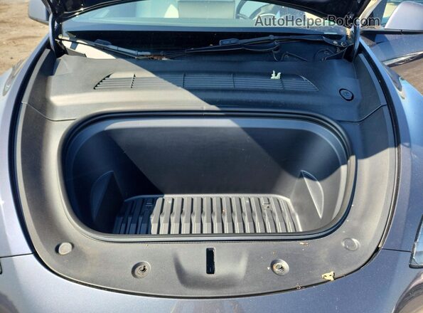 7SAYGDEE1PF594865 2023 TESLA MODEL Gray უკანა სალონის ხედი
