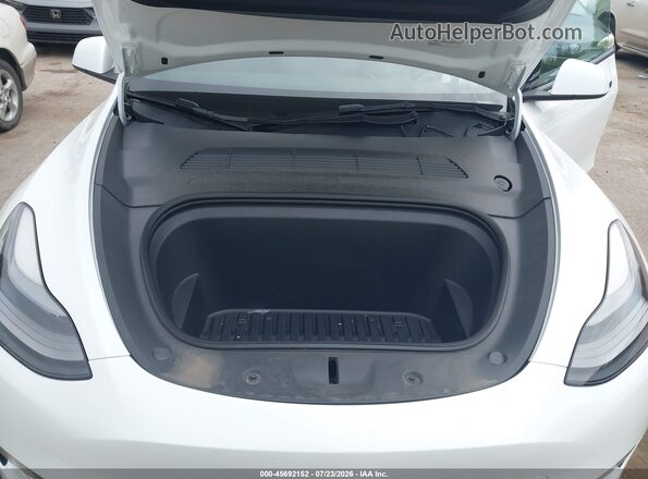 7SAYGDEE1PF668415 2023 TESLA MODEL Y White Widok z tyłu