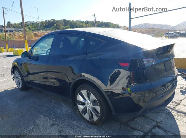 7SAYGDEE1PF802596 2023 TESLA MODEL Y Black უკანა მარცხენა