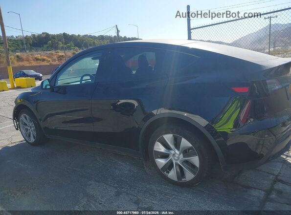 7SAYGDEE1PF802596 2023 TESLA MODEL Y Black სალონის 360-გრადუსიანი ხედი
