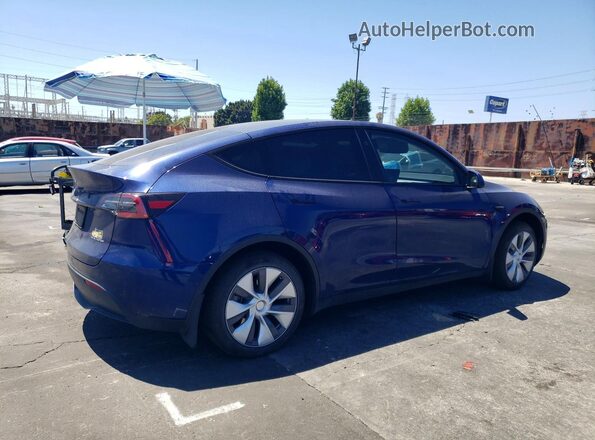7SAYGDEE1PF854911 2023 TESLA MODEL Blue Задня права чверть