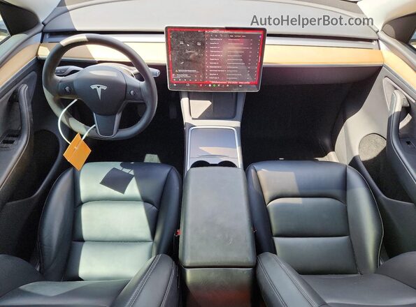 7SAYGDEE1RA215900 2024 TESLA MODEL Black წინა პანელის ხედი