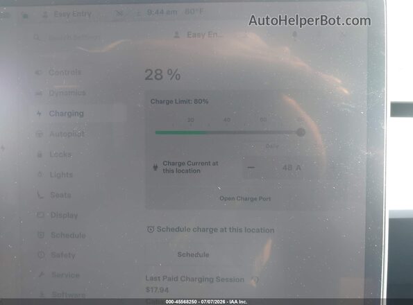 7SAYGDEE1RA253434 2024 TESLA MODEL Y Red 
