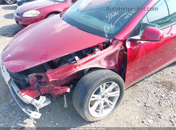7SAYGDEE1RA257287 2024 TESLA MODEL Y Red Вид спереду