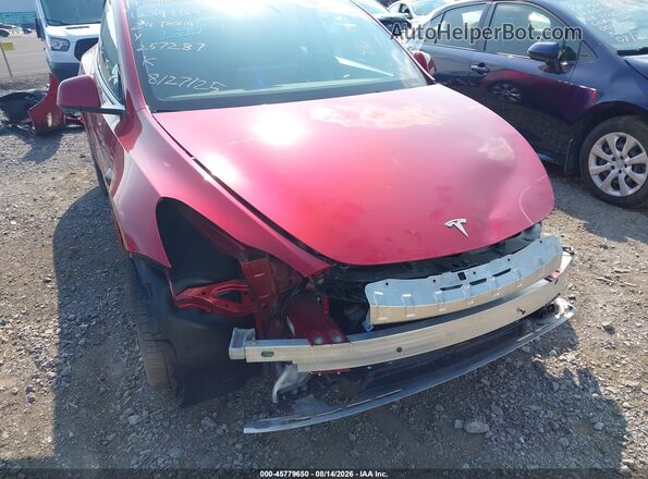 7SAYGDEE1RA257287 2024 TESLA MODEL Y Red 