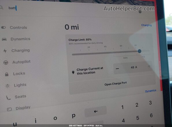 7SAYGDEE1RA257287 2024 TESLA MODEL Y Red 