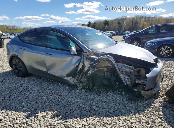 7SAYGDEE1SA346024 2025 TESLA MODEL Gray Передня права чверть
