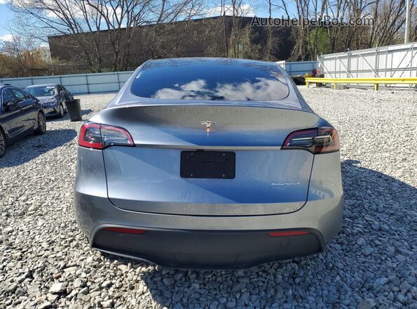 7SAYGDEE1SA346024 2025 TESLA MODEL Gray Вид ззаду