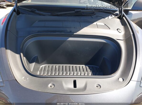 7SAYGDEE1SF236822 2025 TESLA MODEL Y Gray უკანა ხედი