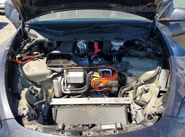 7SAYGDEE1SF281758 2025 TESLA MODEL Gray Սալոնի հետևի տեսք