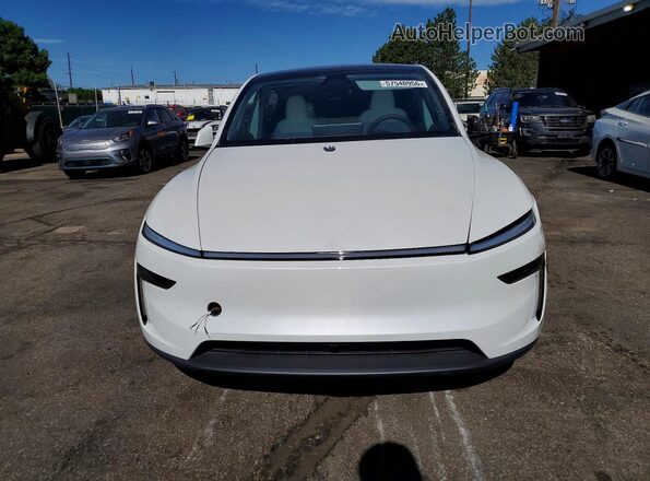 7SAYGDEE1TF336307 2026 TESLA MODEL White Vista frontal