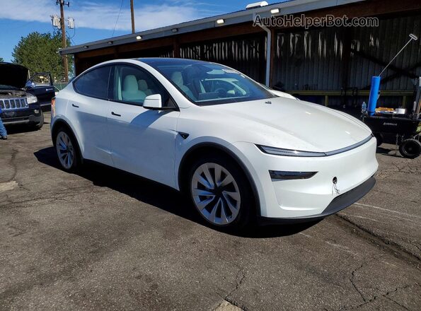 7SAYGDEE1TF336307 2026 TESLA MODEL White Delantero derecho