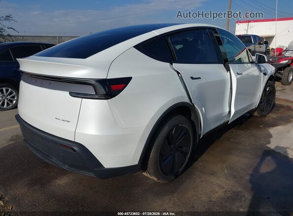 7SAYGDEE1TF345363 2026 TESLA MODEL Y Белый Задняя правая четверть