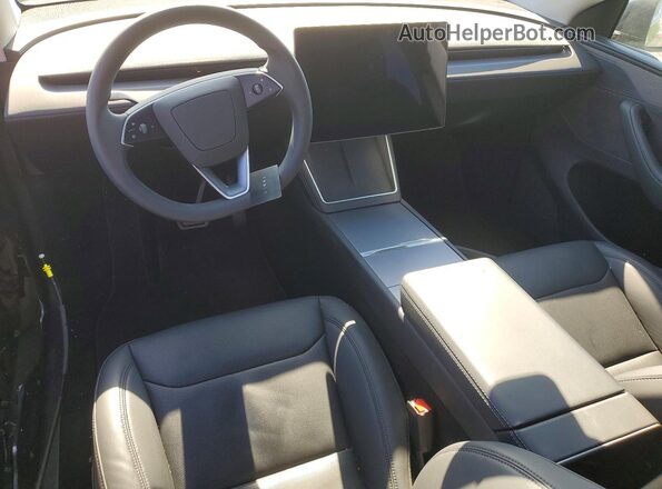 7SAYGDEE1TF400622 2026 TESLA MODEL Black Widok deski rozdzielczej