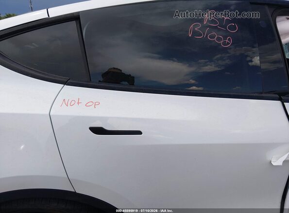 7SAYGDEE2NF331801 2022 TESLA MODEL Y Белый Вид наклейки с VIN-кодом