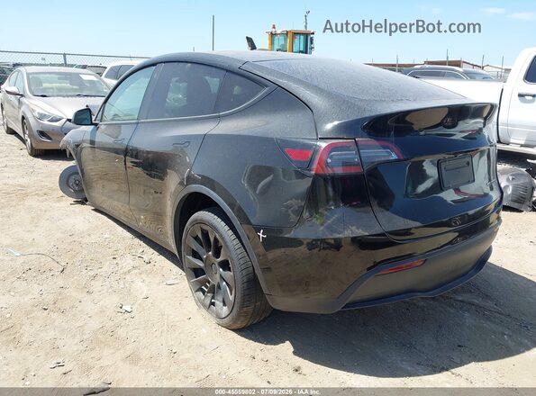 7SAYGDEE2NF359405 2022 TESLA MODEL Y Black Tył lewy