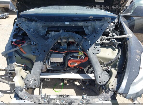 7SAYGDEE2NF359405 2022 TESLA MODEL Y Black Widok z tyłu