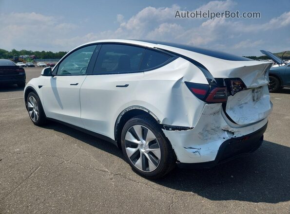 7SAYGDEE2NF365429 2022 TESLA MODEL White Задня ліва чверть